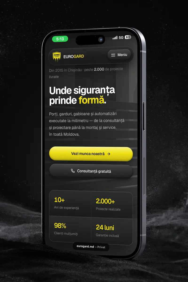 Eurogard, Website