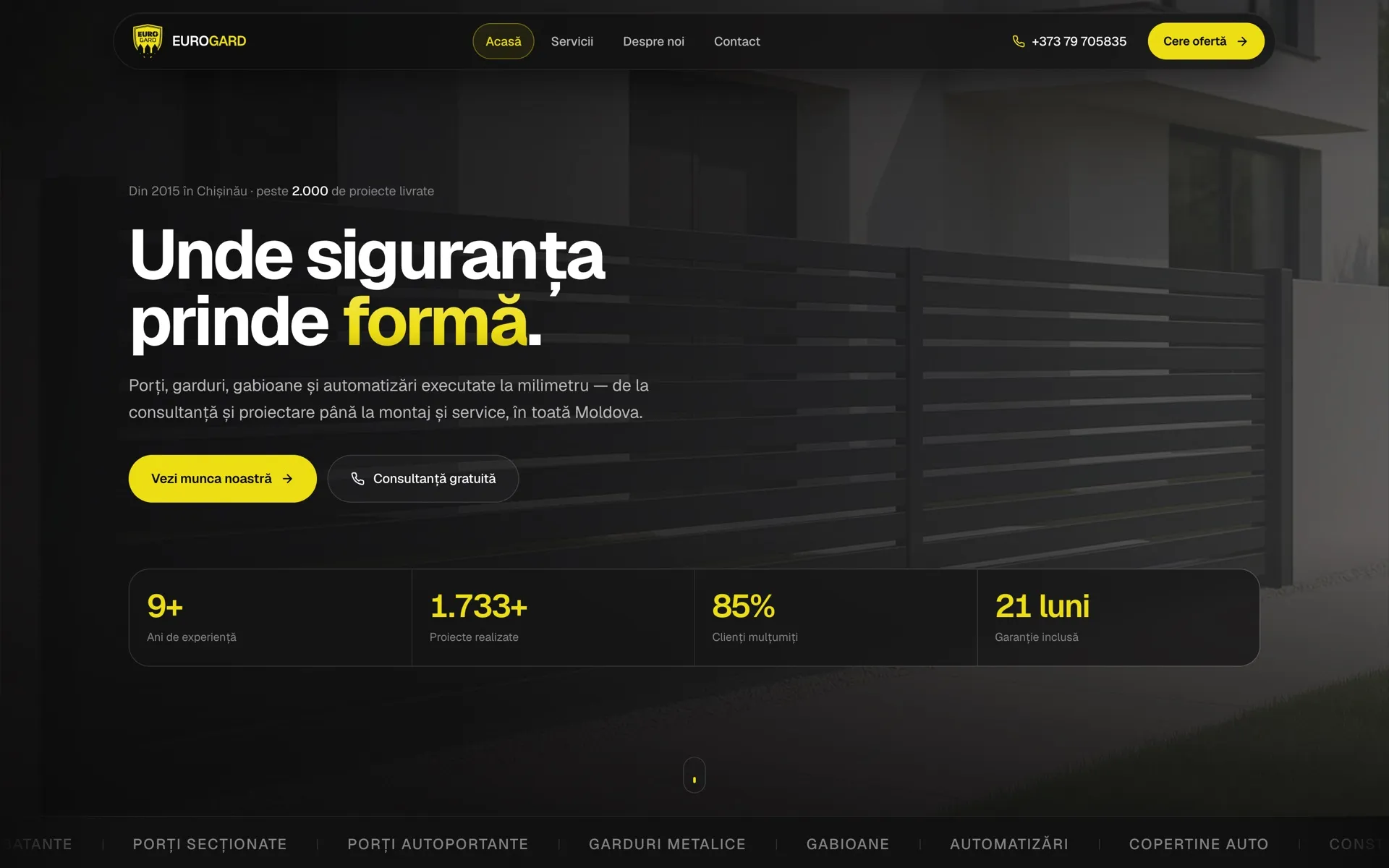 Eurogard, Website